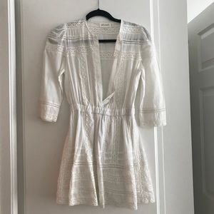 White Tularosa dress